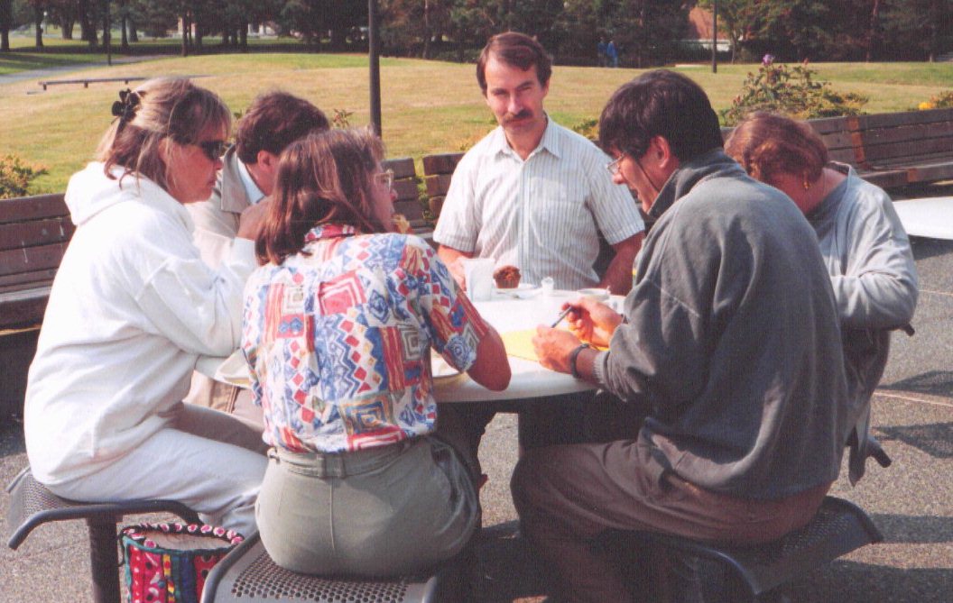 Left to Right: Phyllis, Doug, Darlene, Gary, Garth, and Marilyn