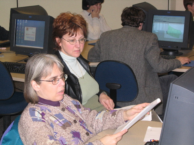 Photograph from the ACCOLEDS 2003 workshop.