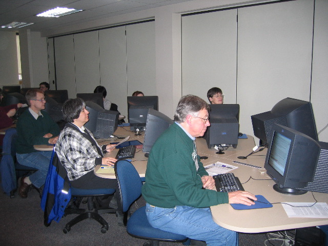 Photograph from the ACCOLEDS 2003 workshop.
