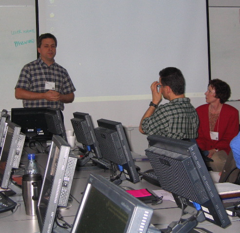 Peter prays that the GIS exercise will work.