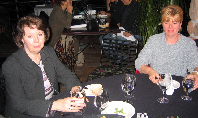 Pam and Marie-Josee start their own collection of glasses.