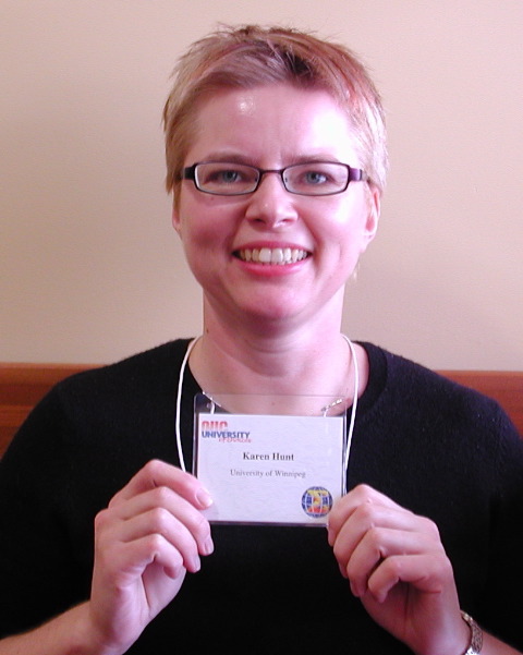 As an original wiki sister, Karen knows how to furl.