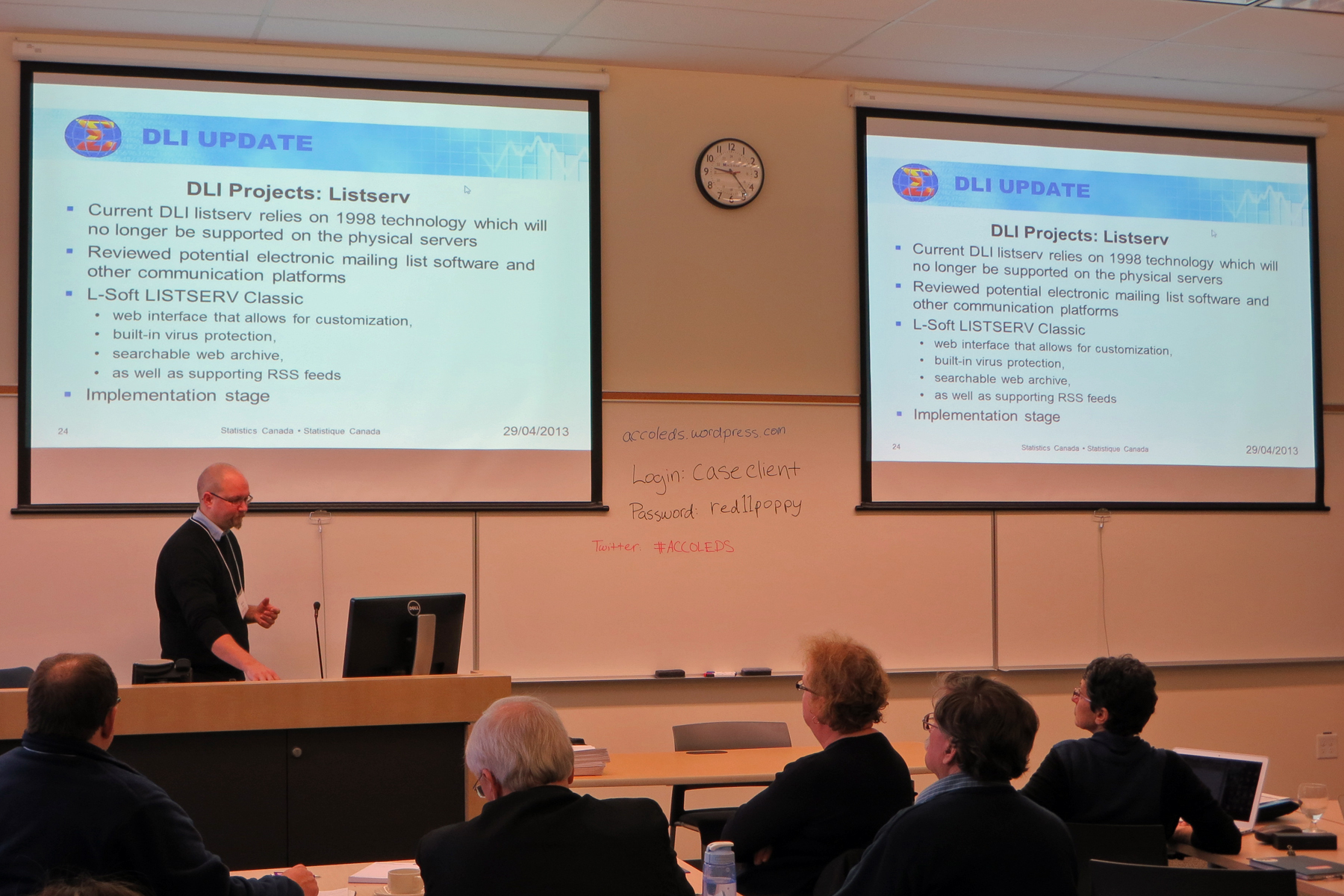 Photograph from the ACCOLEDS 2013 workshop.