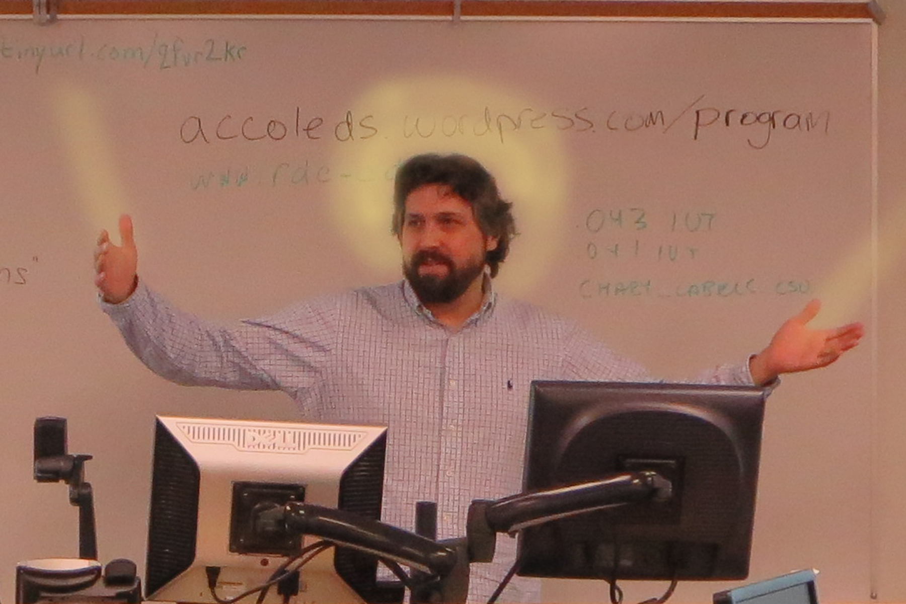 Photograph from the ACCOLEDS 2013 workshop.